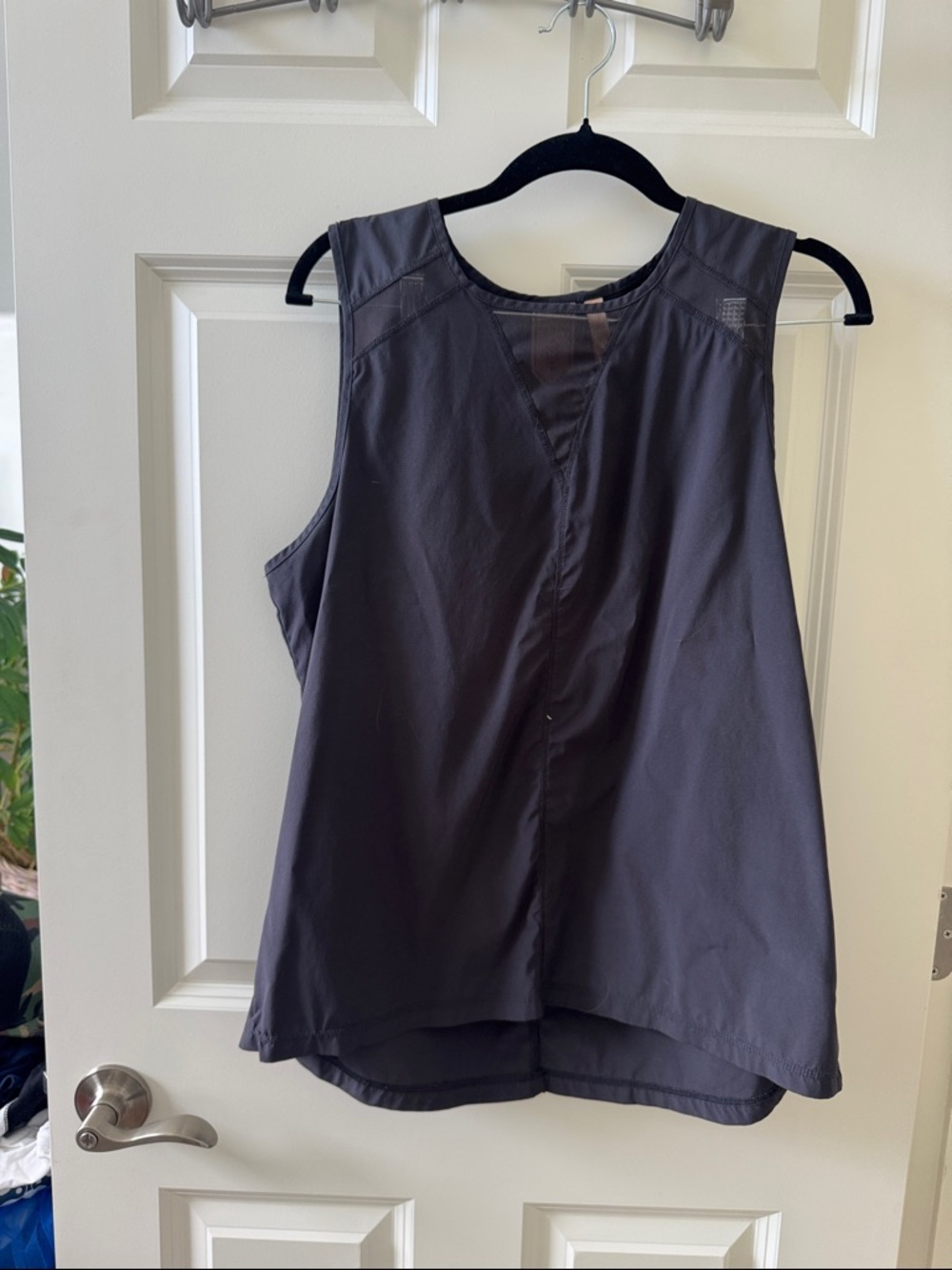 Indugena Grey Tank With Mesh Details Size L